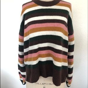 Madewell Striped Payton Women’s Medium sweater